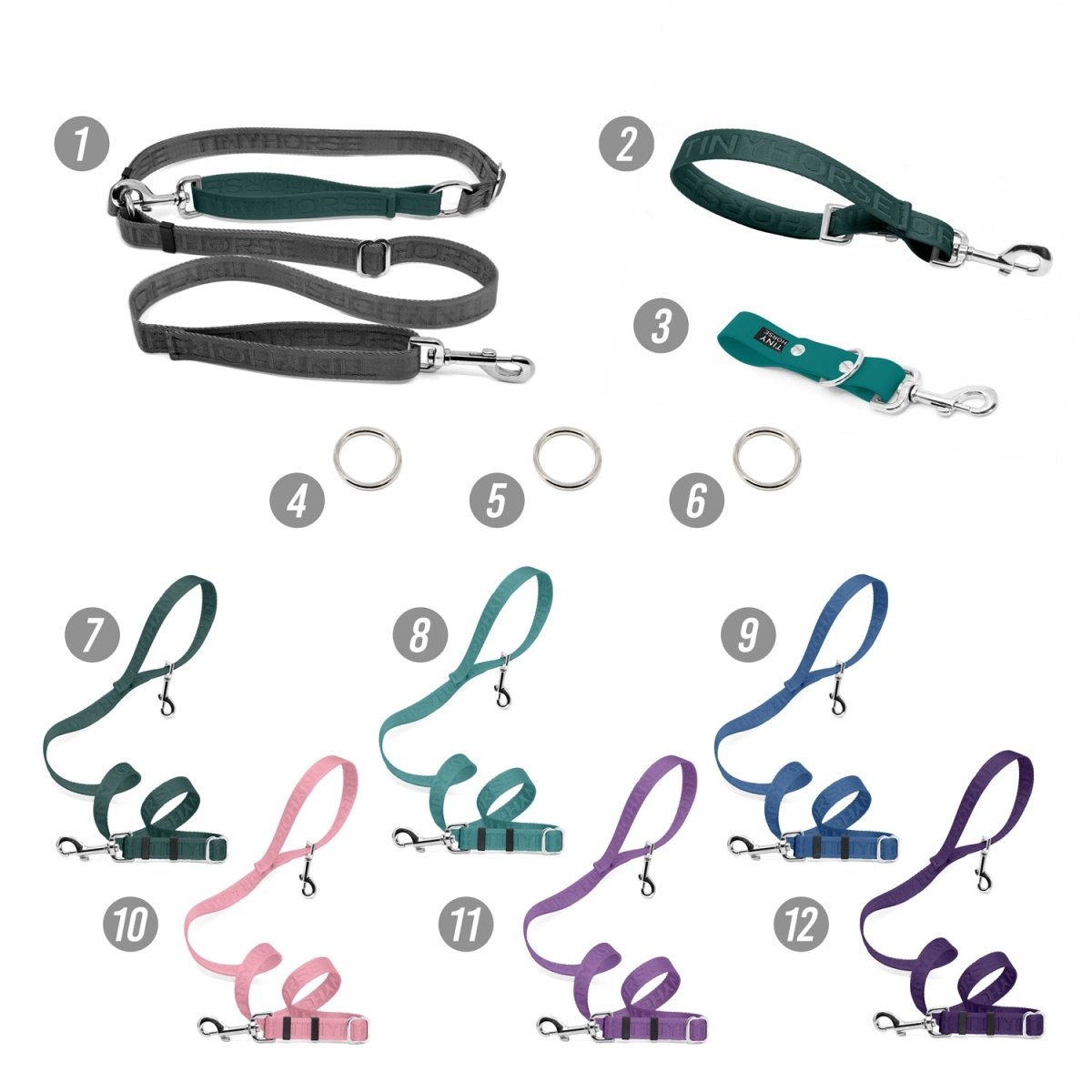 Walk 6 Dogs Bundle - Hands-Free - Standard Security - Lite Series