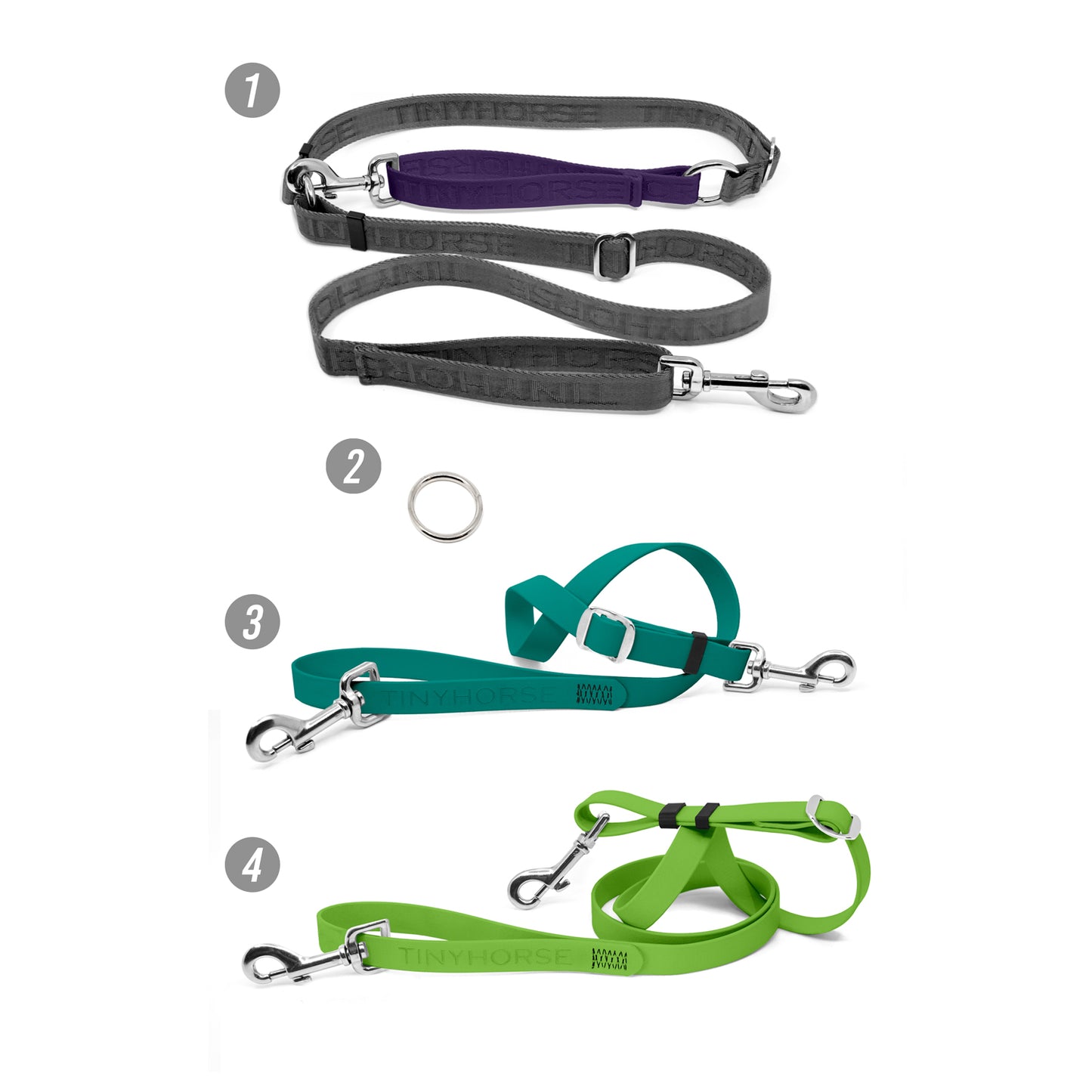 Walk 2 Dogs ODD COUPLE Bundle - Hands-Free - Standard Security - Mixed Series