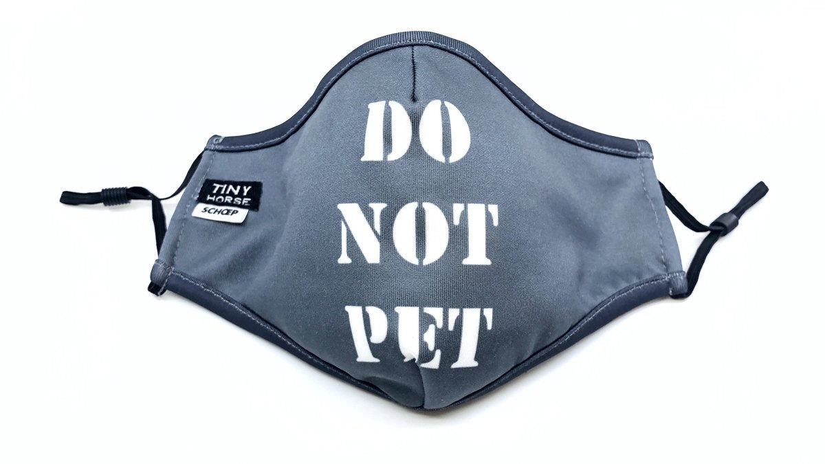 Reusable "DO NOT PET" Face Mask - TinyHorse Mercantile