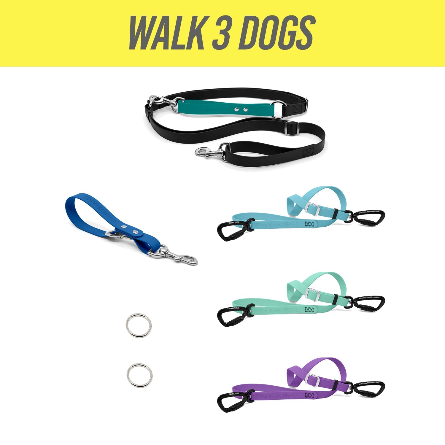 Bundles for Walking 3 Dogs - TinyHorse Mercantile