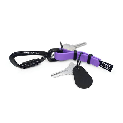 Adjustable Key Sorter with Auto - Locking Carabiner - TinyHorse Mercantile