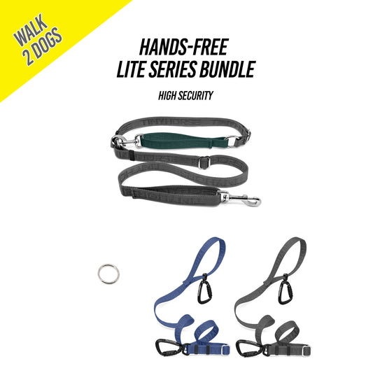 Walk 2 Dogs Bundle - Hands-Free - High Security - Lite Series