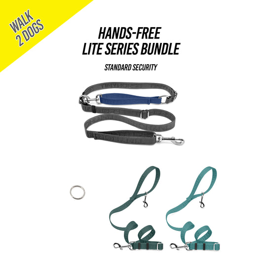 Walk 2 Dogs Bundle - Hands-Free - Standard Security - Lite Series