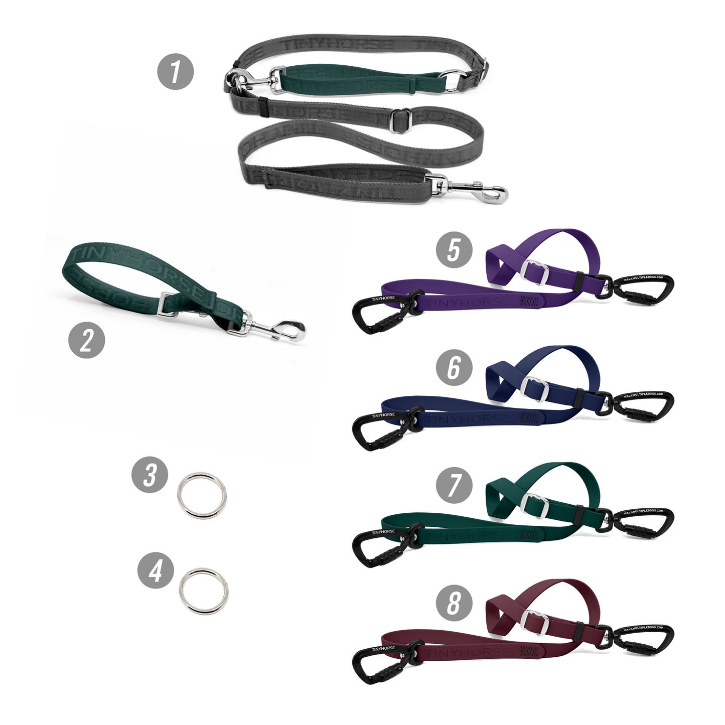 Walk 4 Dogs Bundle - Hands-Free - High Security - Mixed Series