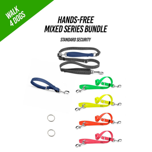 Walk 4 Dogs Bundle - Hands-Free - Standard Security - Mixed Series
