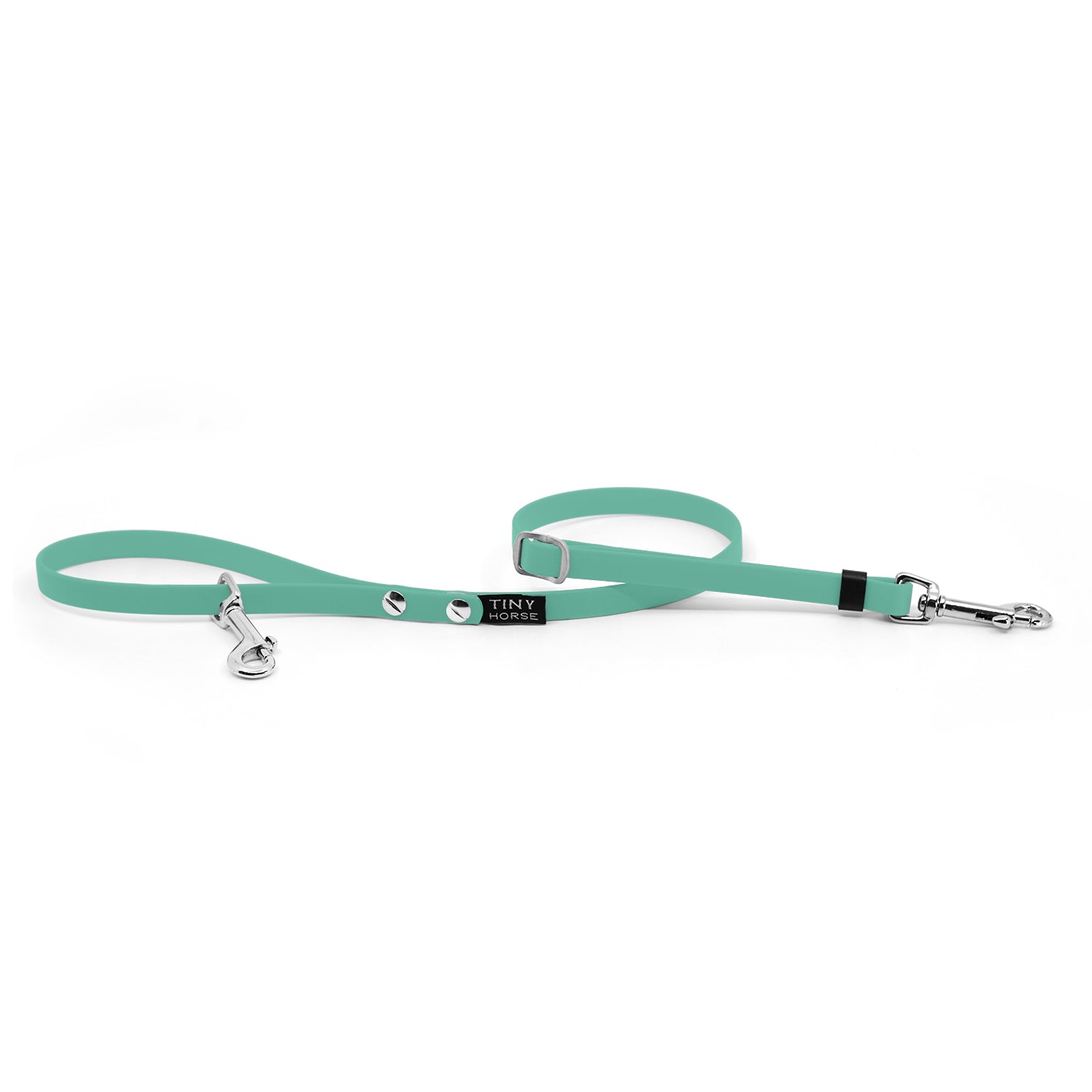 Sea foam adjustable biothane leash for walking smaller dogs